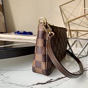 LV POCHETTE ACCESSOIRES Damier Azur canvas N40712 Size 22.5x4x12.5 cm - 5