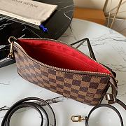 LV POCHETTE ACCESSOIRES Damier Azur canvas N40712 Size 22.5x4x12.5 cm - 3