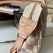 Details LV POCHETTE ACCESSOIRES Damier Azur canvas N41207 Size 22.5x4x12.5 cm - 5