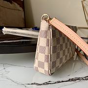 Details LV POCHETTE ACCESSOIRES Damier Azur canvas N41207 Size 22.5x4x12.5 cm - 3