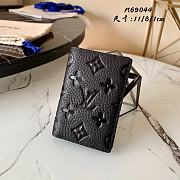 LV ZIPPY VERTICAL WALLET M69044 Size 11x8x1 cm - 1