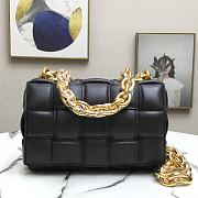 Bottega Venetα CHAIN CASSETTE Black 44048 Size 26*18*8cm - 1