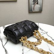 Bottega Venetα CHAIN CASSETTE Black 44048 Size 26*18*8cm - 3