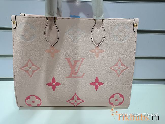 LV-ONTHEGO Tote Bag Size 35x27x14 cm  - 1