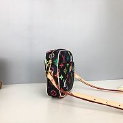 LOUIS VUITTON MONOGRAM MULTI-COLOR M40055 Size 16x13.5x4.5 cm - 6