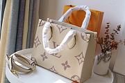 LV-ONTHEGO Tote Bag M45660 Size 28x11x19 cm - 4