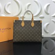 LV-Mickey yellow flower Onthego medium handbag M45039 Size 34x26x15 cm  - 5