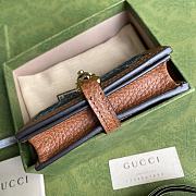 Gucci Blue Jackie 1961 Card Case Wallet 645536 Size 11×8.5x3cm - 3