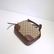 Gucci Bree Original GG canvas Mini Messenger Brown Bag 387360 Size 22x17x7cm - 2