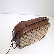 Gucci Bree Original GG canvas Mini Messenger Brown Bag 387360 Size 22x17x7cm - 4