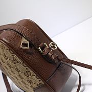 Gucci Bree Original GG canvas Mini Messenger Brown Bag 387360 Size 22x17x7cm - 6