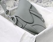 Dior-Classic Embroidery Rock Gray M9001 Size 25.5x20x6.5 cm - 6