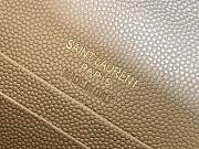 YSL-MONOGRAM FLAP WALLET 651026 Size 13,5X9,5X3 cm - 4