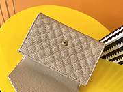 YSL-MONOGRAM FLAP WALLET 651026 Size 13,5X9,5X3 cm - 6