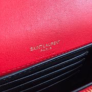 YSL-KATE BELT BAG IN RED 534395 Size 18x12x4.5 cm - 6