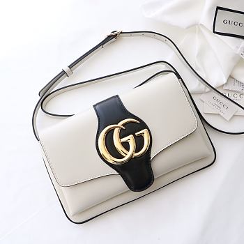 GUCCI Arli Small Shoulder Bag white small 550129 Size 25x16x5.5 cm