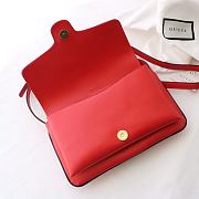 GUCCI Arli Small Shoulder Bag Red Small 550129 Size 25x16x5.5 cm - 5