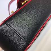 Gucci Shoulder GG Marmont Mini Black/Red 446744 23x14x6 cm - 3