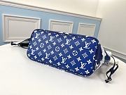 LV Escale Neverfull MM Blue M45128 Size 31x28.5x17 cm - 6