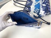 LV Escale Neverfull MM Blue M45128 Size 31x28.5x17 cm - 2