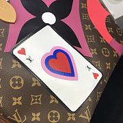 LV Neverfull Monogram Canvas Play Card M57452 Size 31x28x14 cm - 4