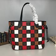 LV NEVERFULL Medium Handbag Red/Brown M40993 Size 32x29x17 cm - 3