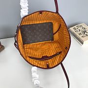 LV NEVERFULL Medium Handbag Powder/Orange M40993 Size 32x29x17 cm - 3