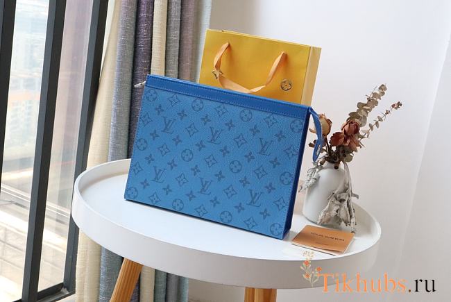 LV POCHETTE VOYAGE Medium Clutch M30761 Size 27x21x3 cm - 1