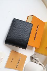 LV MULTIPLE WALLET Black M80770 Size 11.5x9x1.5 cm - 4