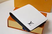 LV MULTIPLE WALLET White M80770 Size 11.5x9x1.5 cm - 3