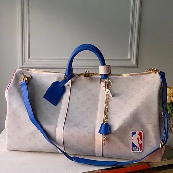 Details LV LVXNBA BASKETBALL KEEPALL BAG ANTARTICA M45587 Size 55 x 27 x 20 cm