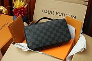 LV ZIPPY XL WALLET DAMIER GRAPHITE CANVAS N41503 Size 23x15x4 cm - 2