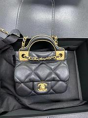 CHANEL Mini Castle Series Hanger Bag Size 11x10x3 cm - 3