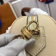 LV Speedy Bandouliere Beige M42397 Size 20x15x12 cm - 5