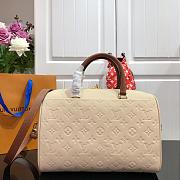 LV Speedy Bandouliere Beige M42403 Size 25x19x17cm - 6