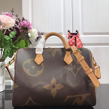 LV Speedy Bandouliere Monogram Reverse M41112 Size 30x21x17cm