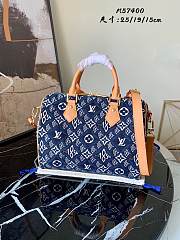 LV Speedy Bandouliere M57400 Size 25×19×15cm  - 1