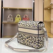 DIOR Messenger Leopard 9025 Size 27×28×11 cm - 3