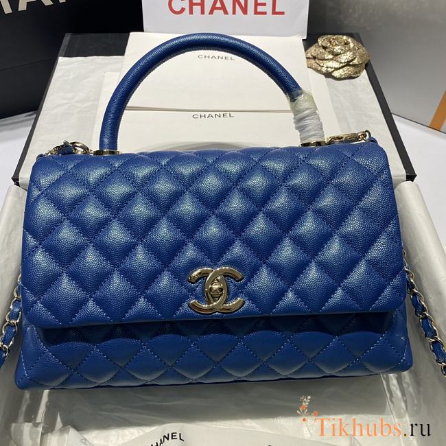 CHANEL New Color Pearl Blue 92991 Size 28 - 1