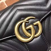 GG Marmont Shoulder Bag Grams Of Full Leather 443497 Size 26x15x7 cm - 2