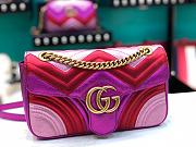 GG Marmont Chain Strap Shoulder Bag 443497 Size 26x15x7 cm - 3