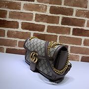 GG Marmont Shoulder Bag Brown 443497 Size 26x15x7 cm - 6