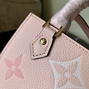 Louis Vuitton Petit Sac Plat Pink Leather M80449 Size 14x17x5 cm - 6