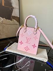 Louis Vuitton Petit Sac Plat Pink Leather M80449 Size 14x17x5 cm - 2