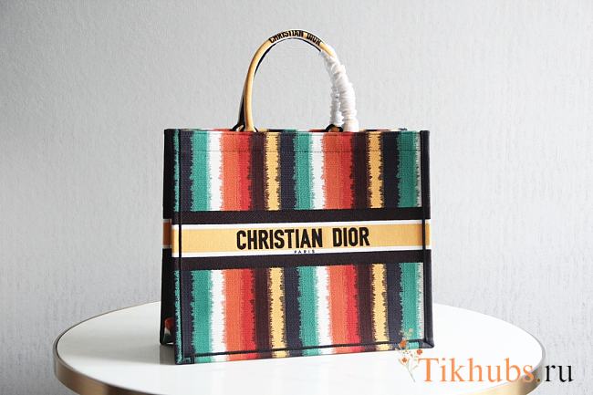 Dior Tote Book Multi Clolor 1286 Size 41.5 cm - 1