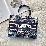 Dior Tote Book Deep Sea Blue m1286m78 Size 36 - 1