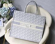 Dior Book Tote Gray M1286 Size 41.5x32 cm - 1