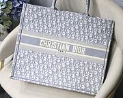 Dior Book Tote Gray M1286 Size 41.5x32 cm - 5