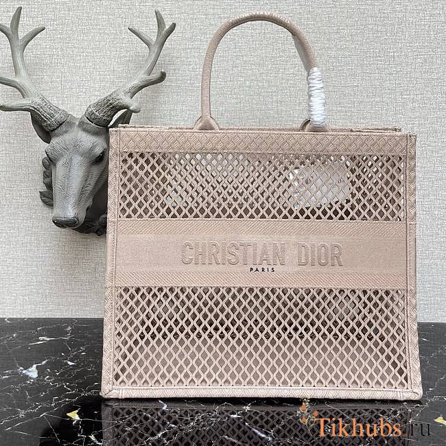 Dior Book Tote Series In Lights Pink Size 41 - 1