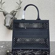 Dior Book Tote Series In Lights Black Size 36 - 1